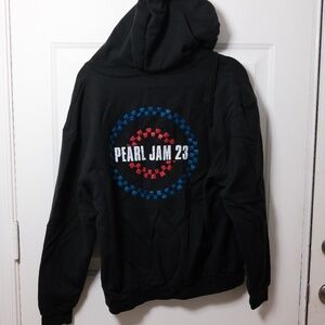 Pearl Jam - Zippered Hoodie Sweatshirt Tour 2023 - Size Large
